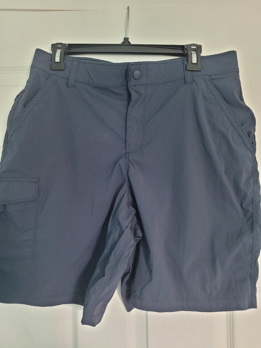 Men's LL Bean Navy Hiking Shorts